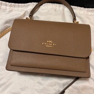 Coach Klare Top Handle Satchel - Stone